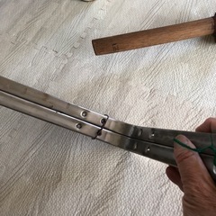 Ｌ型金具　大小の画像