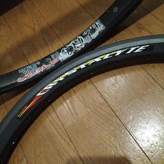 リム 4個 24インチ 26インチ アルミ Alexrims、sunrims 格安中古 bmx、ストリート、ダージャン、MTBなど  の画像