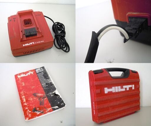 HILTI SID144-A インパクトドライバ 14.4V レッド バッテリ2個+ジャンク充電器 ケース付き ヒルティ 札幌市 屯田