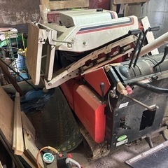 動作好調　ハーベスター 三菱MH40 MH45 あきばれ クローラー 自動脱穀機運搬車の画像