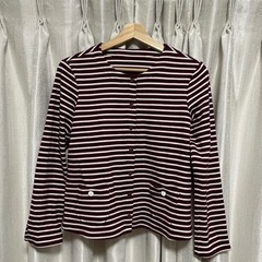 ノーカラージャケット　ハヴァナイストリップ　HAVEANICETRIP