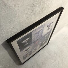 ✨🔔期間限定・特別価格🔔✨DELJOU ART GROUP カクテルグラス アートポスター Niva Vasali Casma Center アルコール絵画 インテリア雑貨の画像