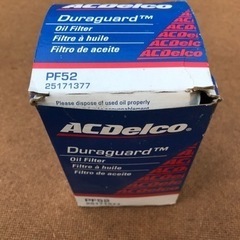ACDelco オイルフィルター　PF52     ➀
