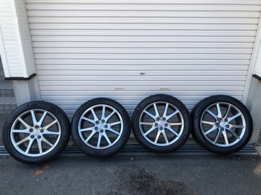 エスティマ　アエラス　純正18インチ