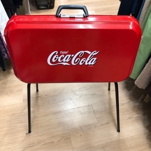 コカコーラ バーベキューコンロ レッド【トレファク上福岡】