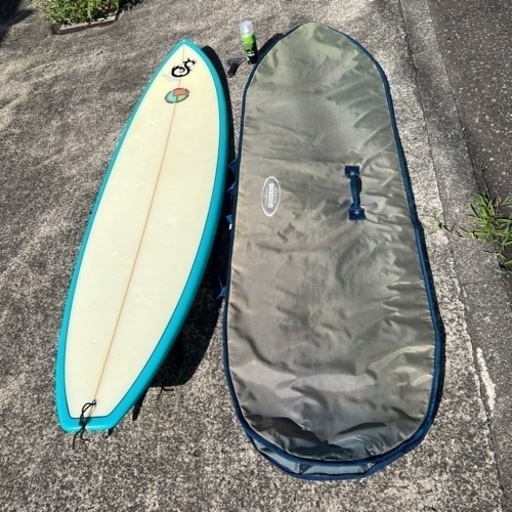 サーフボード(ショートボード)goddessケース、フィン等セット
