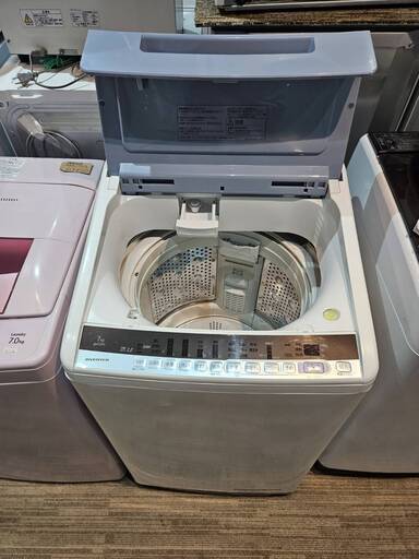 HITACHI／ヒタチ　日立全自動電気洗濯機　7㎏　2018年製　 BW-V70C形