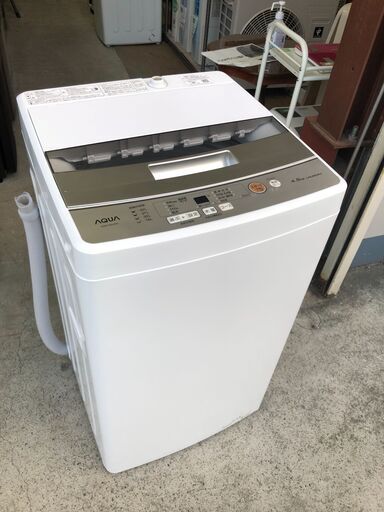 【動作保証あり】AQUA アクア 2020年 AQW-S45J 4.5kg 全自動洗濯機【管理KRS599】
