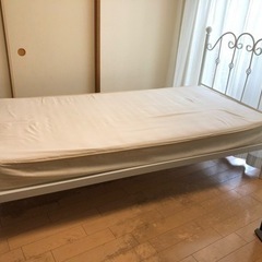 アンティーク調アイアンベッド　シングル　組立式