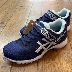【未使用】21cm アシックス（マジック式）スニーカー