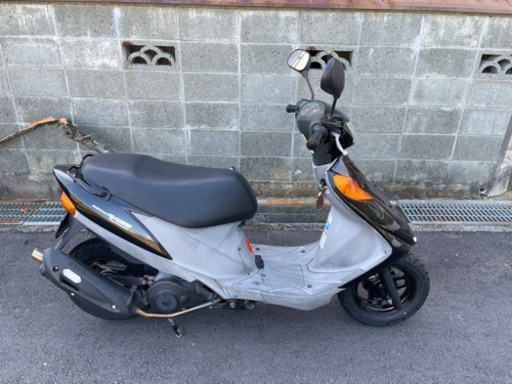 アドレスV125G ブラック　新車から購入で8300キロ実走