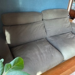 無印良品3人がけソファの画像