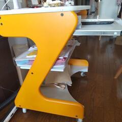 キャスター付パソコン机