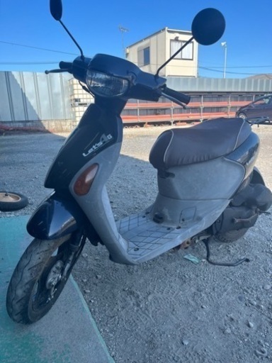 格安原付　スズキ　レッツ4G インジェクション　バッテリー新品