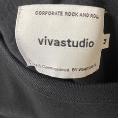 VIVASTUDIO BLACK CAT SHORT SLEEVE  Mサイズの画像