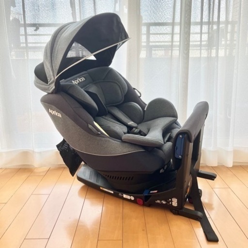 Apricaアップリカ　チャイルドシート「クルリラ」ISOFIX/シートベルト