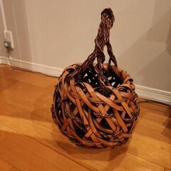 美品　竹花籠の画像