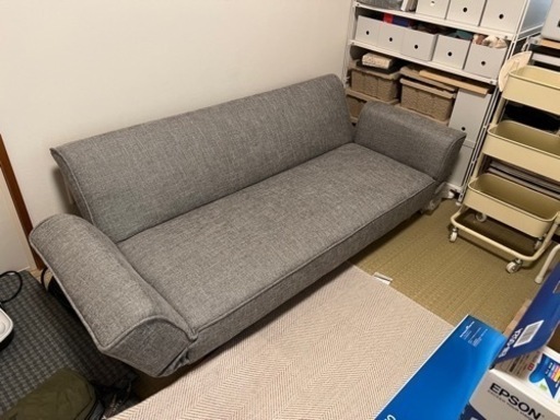 ソファベッド 全然使ってないやつ