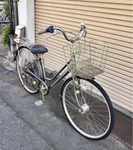 塩野自転車 シティサイクル27インチ