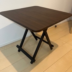 【折り畳みテーブル】60×60×55cmの画像