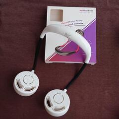 ✨新品未使用✨Neckband Fan ホワイト 2000mA