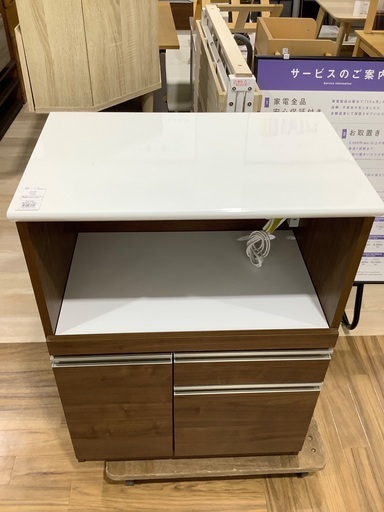 キッチンカウンター　クラフトコガ　マテリアⅡ　幅70cm 入荷致しました！