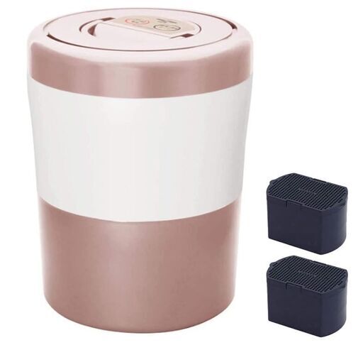 家庭用生ごみ減量乾燥機「パリパリキューブライトアルファ」　2.8L　ピンクゴールド　PCL-33