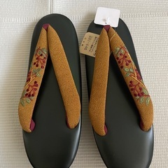 未使用品 箱無し 秋向き 着物草履