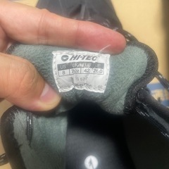 中古HI-TEC トレッキングシューズ　26.0cmの画像