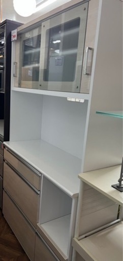 【BY REUSE霧島国分新町店 出張買取•見積完全無料¥0】レンジボード、食器棚
