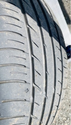 195/55R15 サマータイヤ 4本セットアルミホイル付き