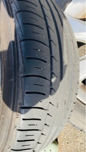 195/55R15 サマータイヤ 4本セットアルミホイル付き