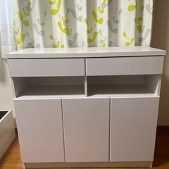 キャビネット　ルーター配線収納家具