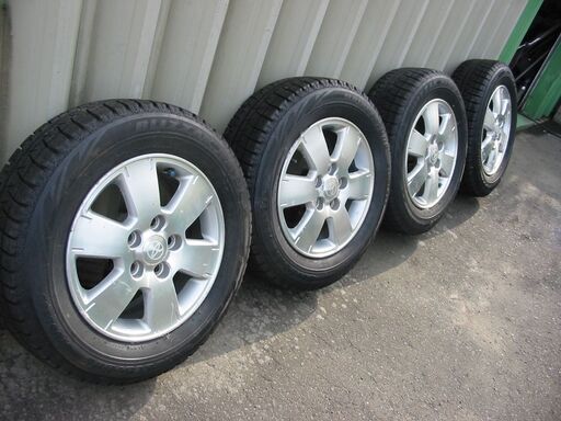 ブリザック　レボGZ　195/65R15 純正ホイール付き4本