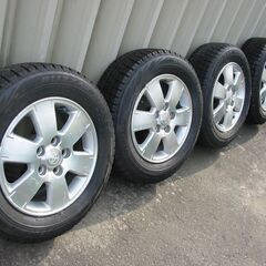 ブリザック　レボGZ　195/65R15 純正ホイール付き4本