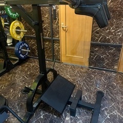 POWERTEC(パワーテック) レバレッジスクワット&カーフ ブラックの画像