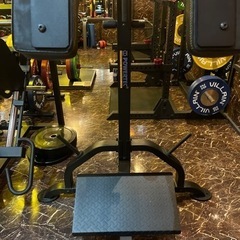 POWERTEC(パワーテック) レバレッジスクワット&カーフ ブラックの画像