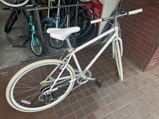 ★美品★7speed　ホワイト