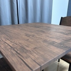 机と椅子のセット 1人もしくは2人用 使用歴1年 組み立て必要の画像