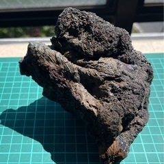 溶岩石(黒) D ［中サイズ］オマケ付けます！の画像