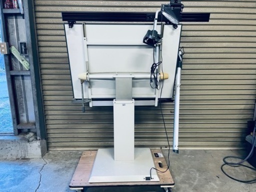 MUTOHムトウ製ドラフターセット製図台製図板TW-300A  ムトウ蛍光灯照明LF-35付き