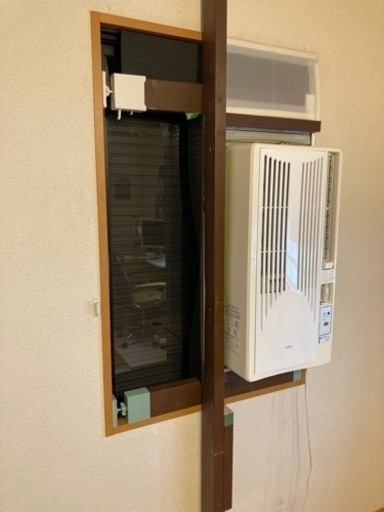 窓用エアコン　【清潔】洗浄済み　冷え確認