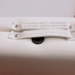 折り畳み　マッサージベット　ホワイトの画像