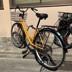 【受け取り者決定のため一旦受付中止】自転車　ママチャリ　