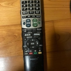 SHARP 20型テレビ　AQUOS 2010年式の画像