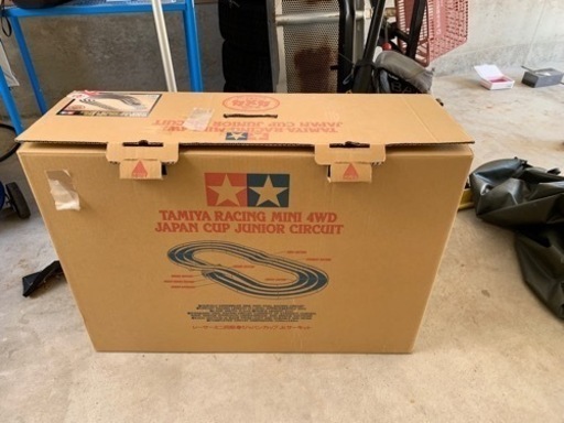 ミニ四駆　コース　廃盤になったグレー　3レーン　JCJC