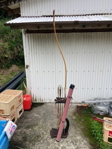 弓道用　弓矢セット　桑幡正清作