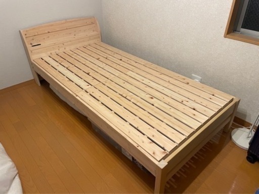 シングルすのこベッド