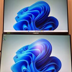 モニター2枚＋モニターアームセットの画像