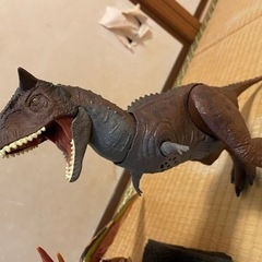 マテル ジュラシックワールド カルノタウルス　おもちゃ2個セットの画像